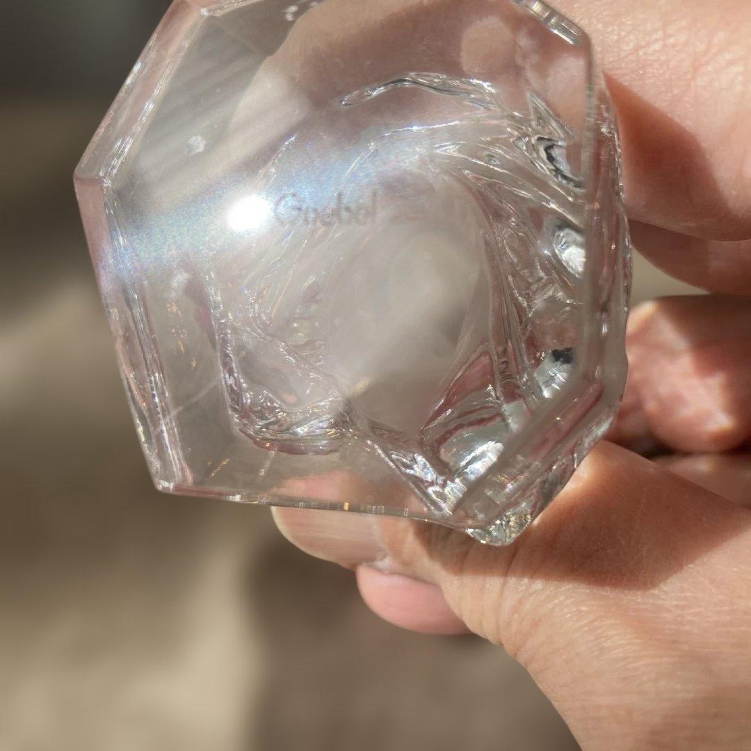 【インテリア　オーナメント（クリスタルのカワセミ）】翡翠はサンドブラスト仕上げ