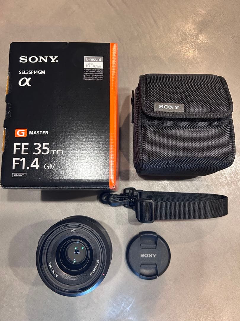 【美品】SONY FE 35mm F1.4 GM レンズ 本体
