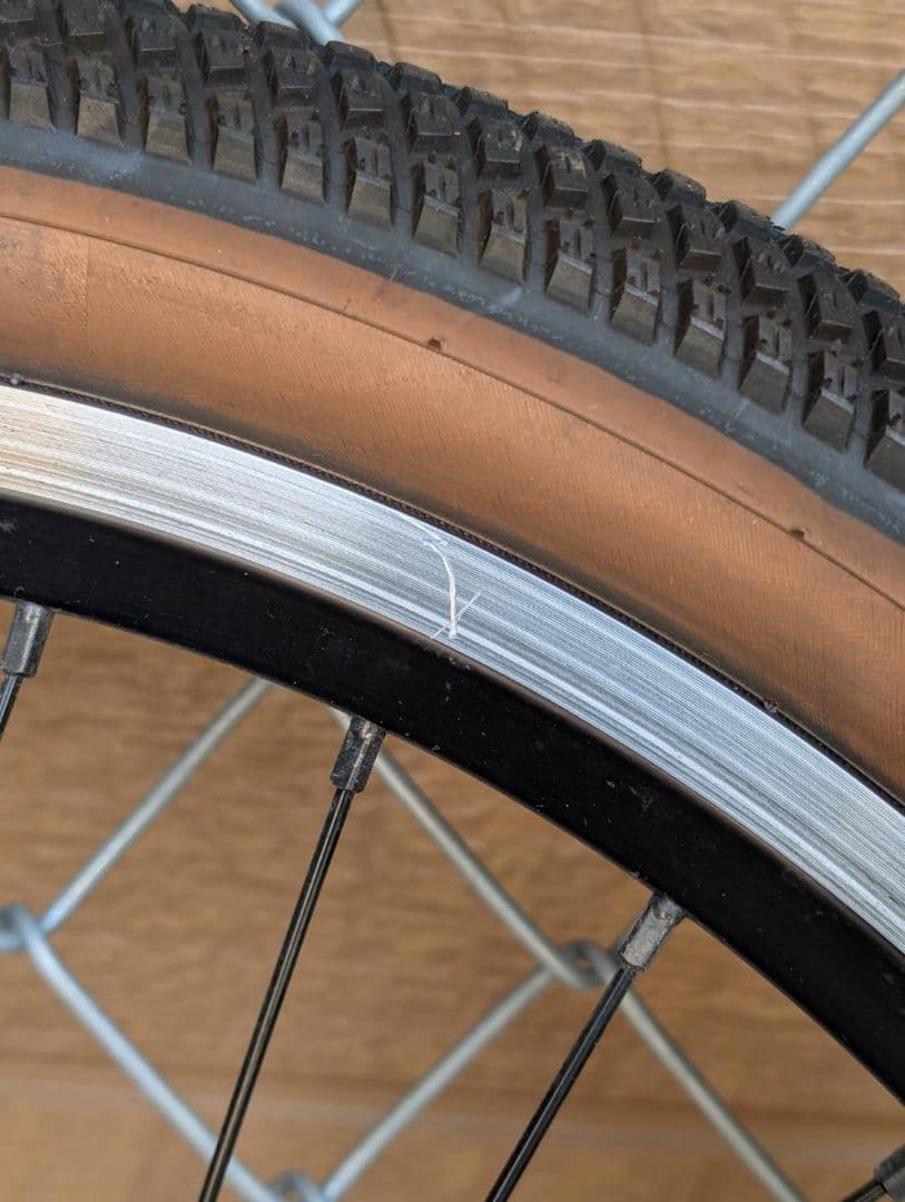 CRUSTカーゴフォーク(1-1/8インチ) + Fホイール+前後タイヤセット