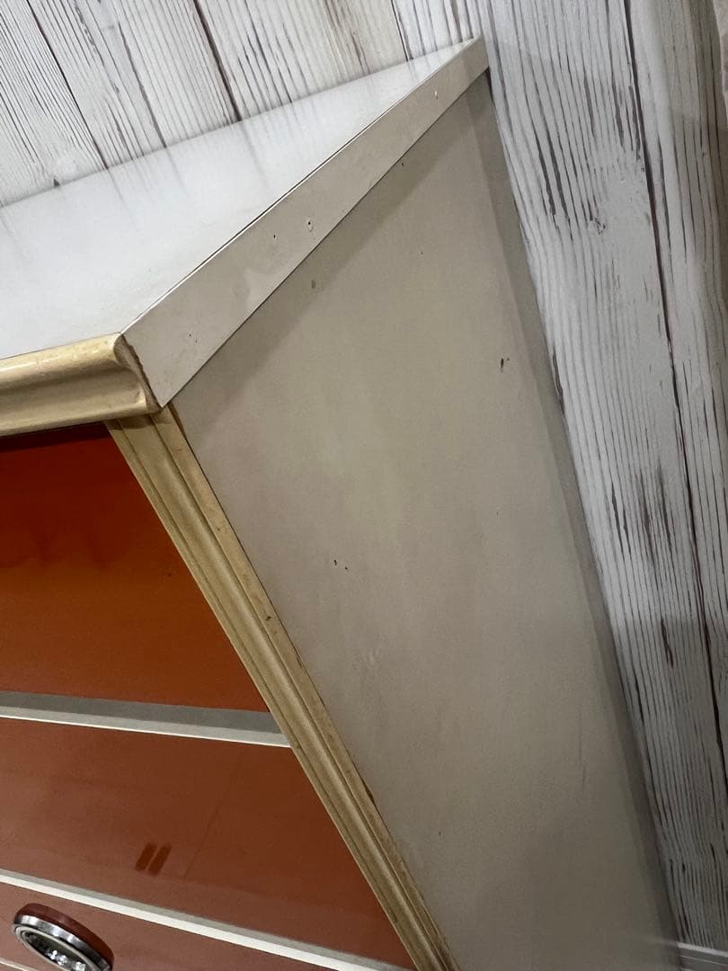 早い者勝ち☆昭和レトロ レトロポップ 7段チェスト オレンジ ヴィンテージ 収納