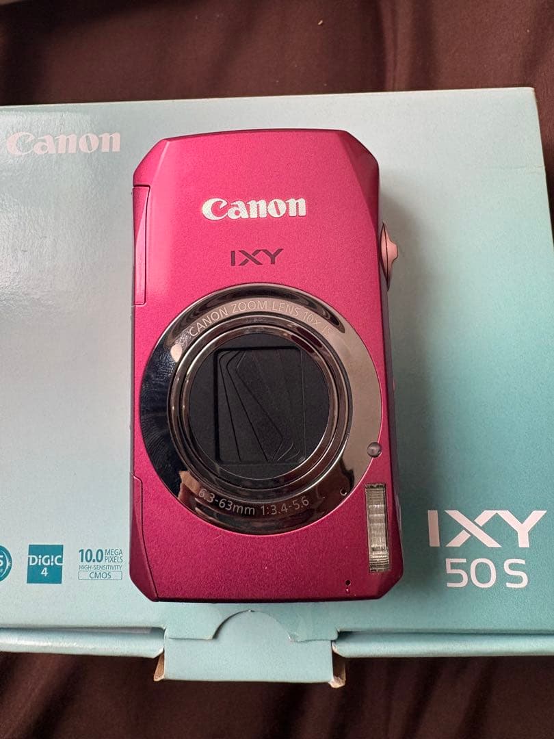 希少 レア CANON IXY50S コンパクトデジタルカメラ ピンク