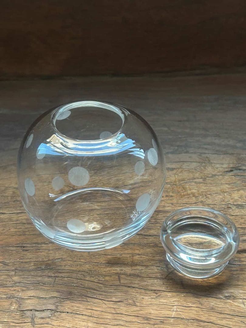 今井美智　IMAI Michi ガラス　蓋物