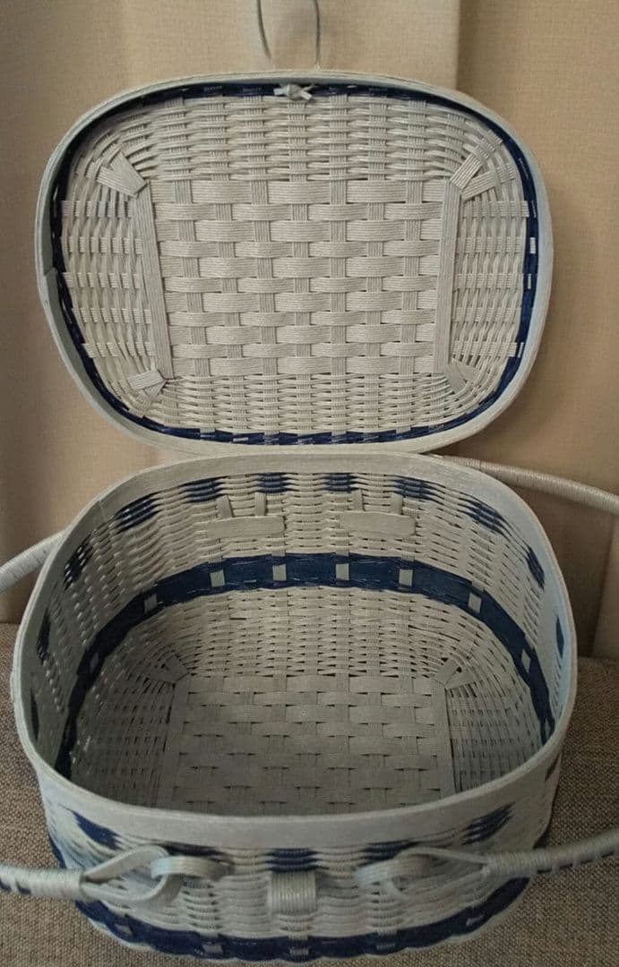 確認用  クラフトバンドかごバスケット