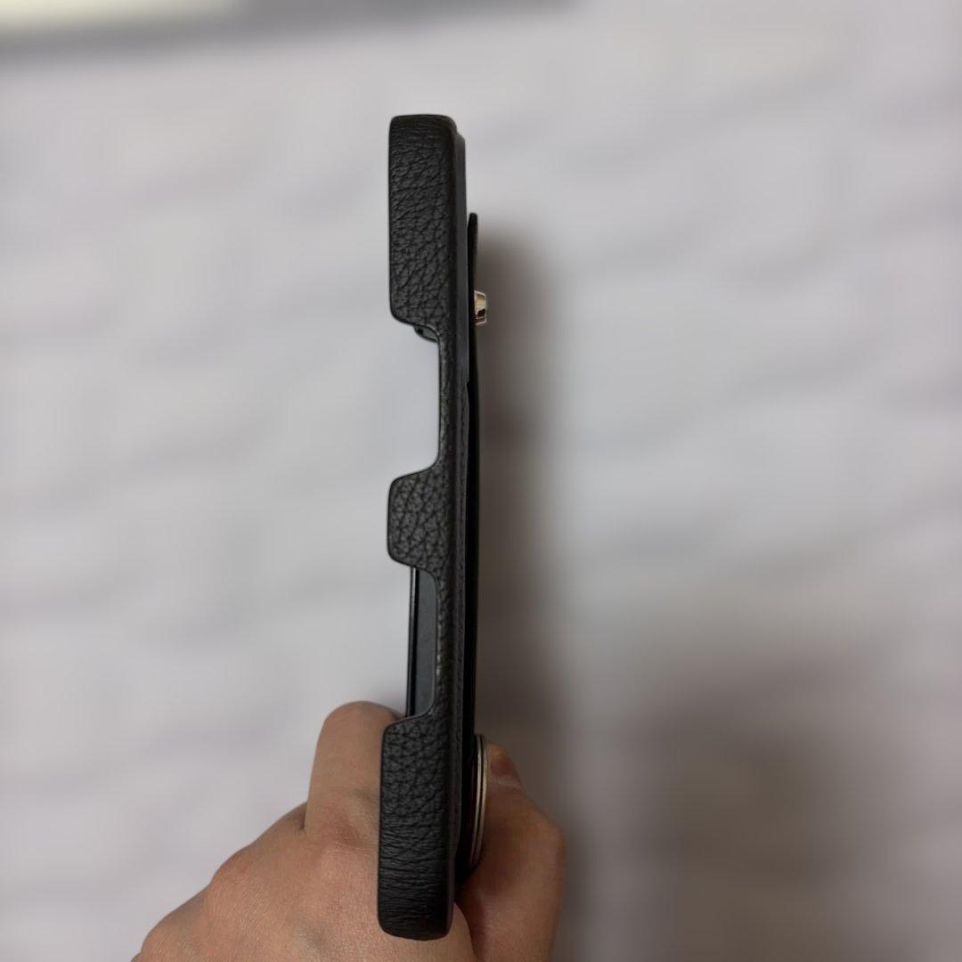 BONAVENTURA ブラック iPhone16Pro用ケース