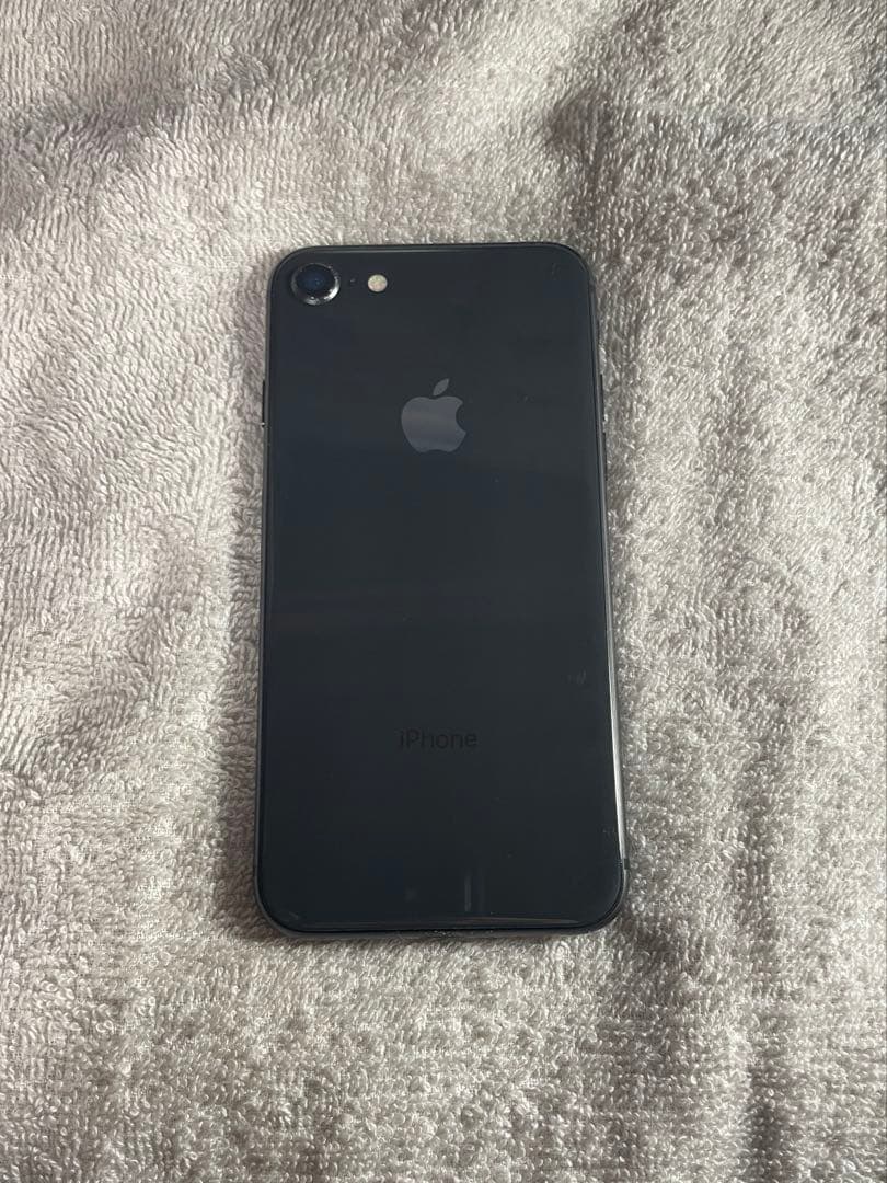 iPhone 8 256GB SIMフリー ブラック 傷あり 動作確認済み