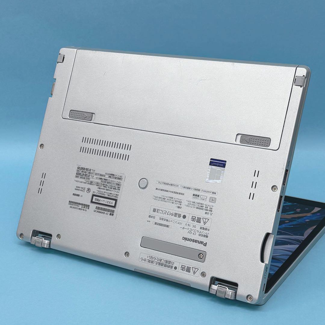 907 美品 レッツノートCF-QV9 第10世代 8GB office