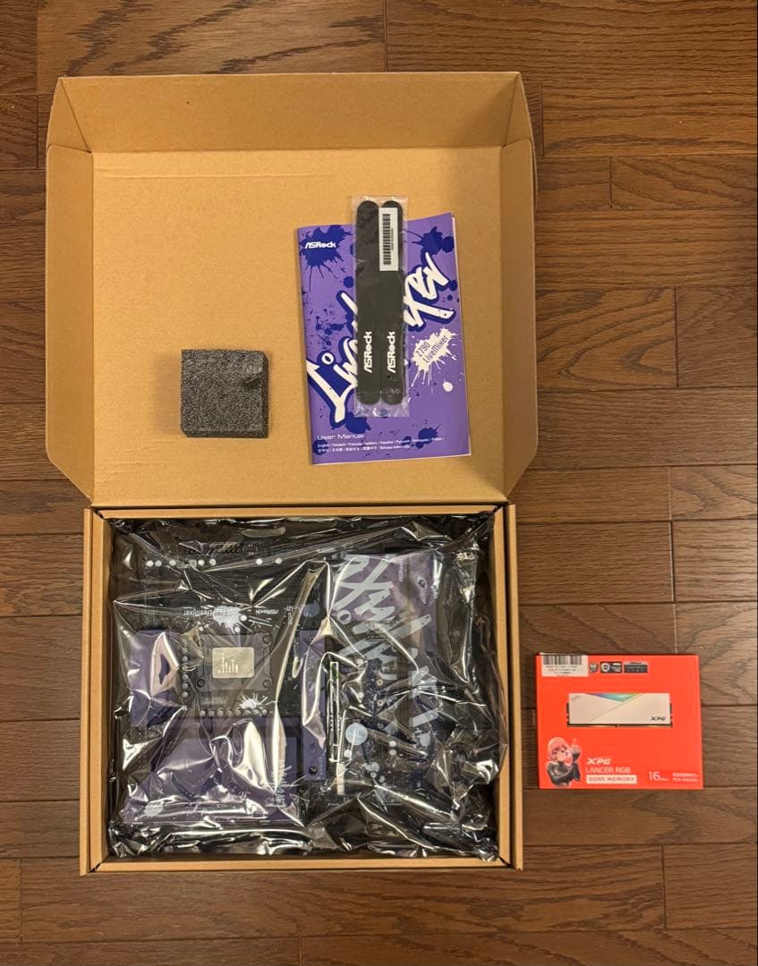 マザーボード ASRock LiveMixer Z790 13600K/DDR5 32GB