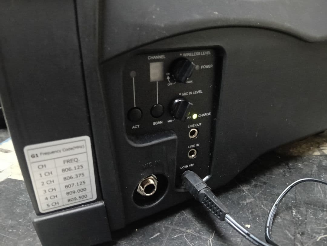 【ジャンク】MIPRO ワイヤレススピーカー 本体