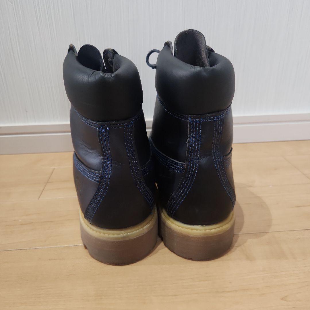 【美品】Timberland PREMIUM BOOT27.5cm ネイビー