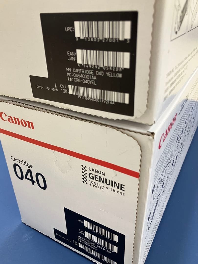 Canon LBP710Cシリーズ用040イエローとブラック