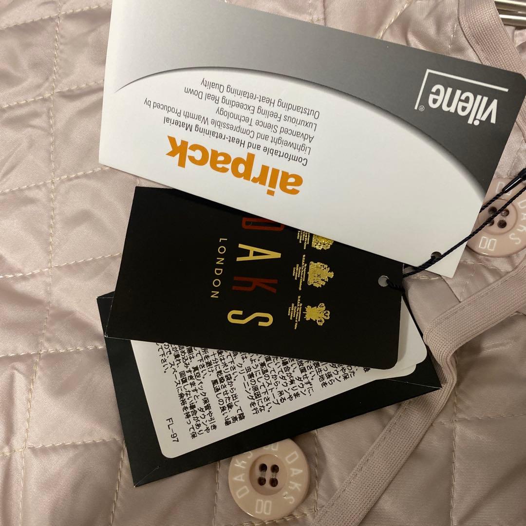 大きいサイズ！新品タグ付きDAKS/キルティングコート42