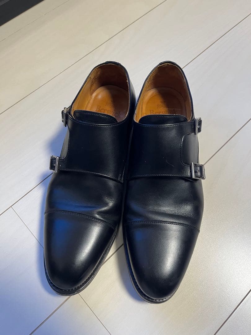 バーウィックダブルモンクストラップシューズ