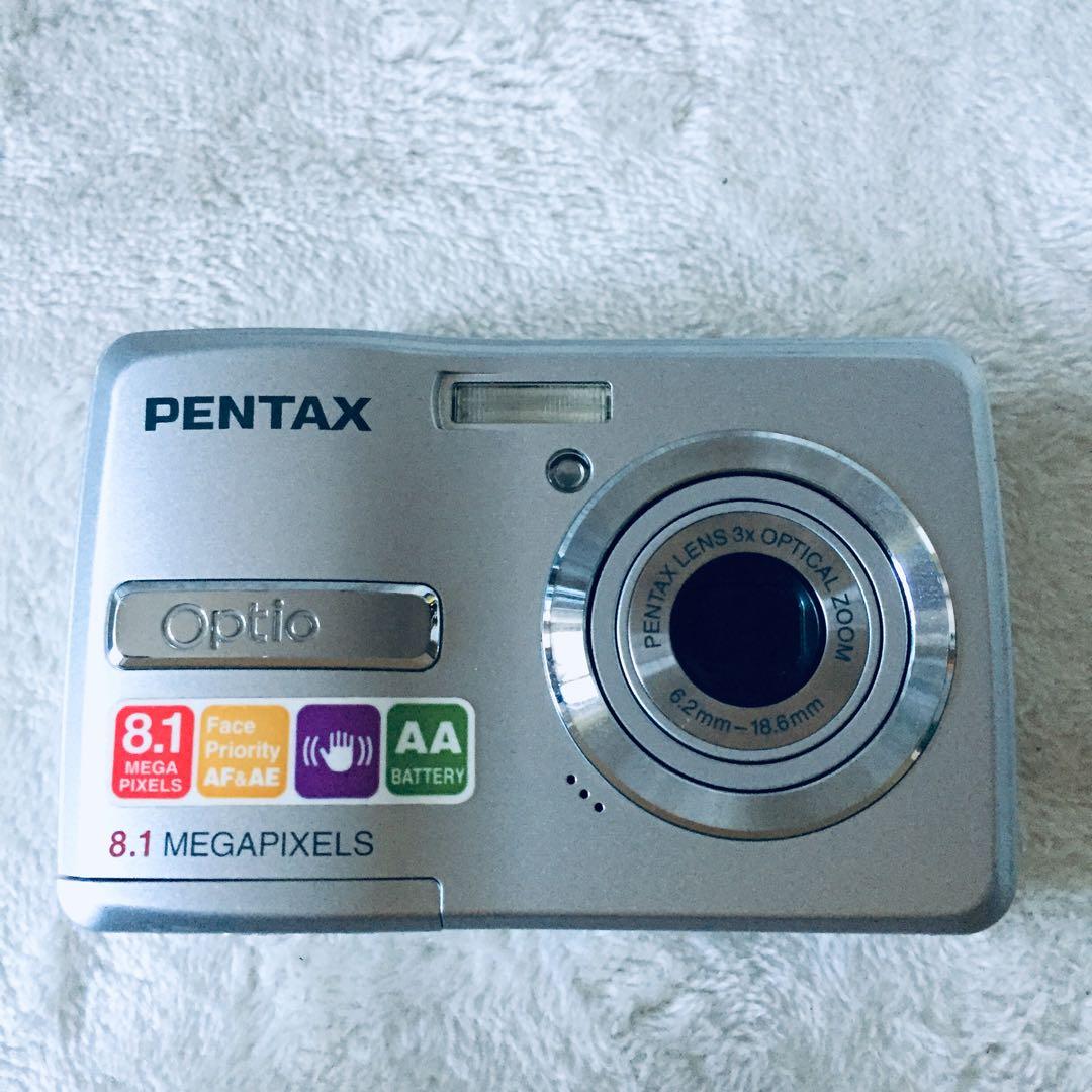 美品 PENTAX Optio E40 オールドコンデジ オールドデジカメ