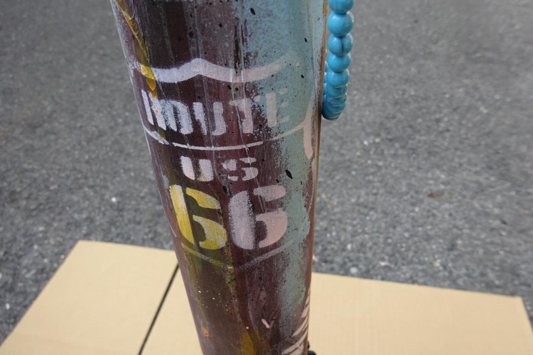 ヴィンテージ レトロなスモーキングスタンド 灰皿 アッシュトレイ 煙草