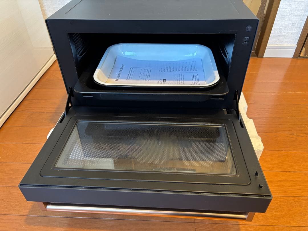 バルミューダ オーブンレンジ K04A-DG ダークグレー 付属品完備 ジャンク