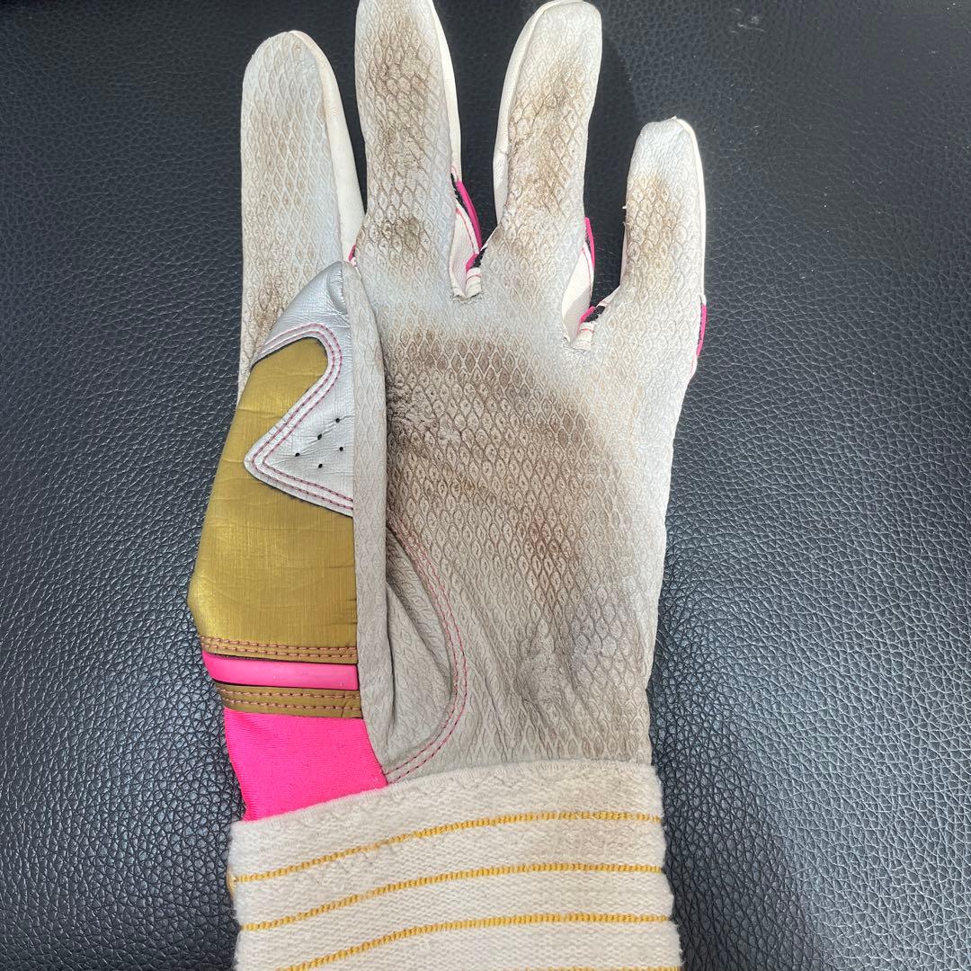 西武ライオンズ　森友哉選手　実使用　バッティンググローブ