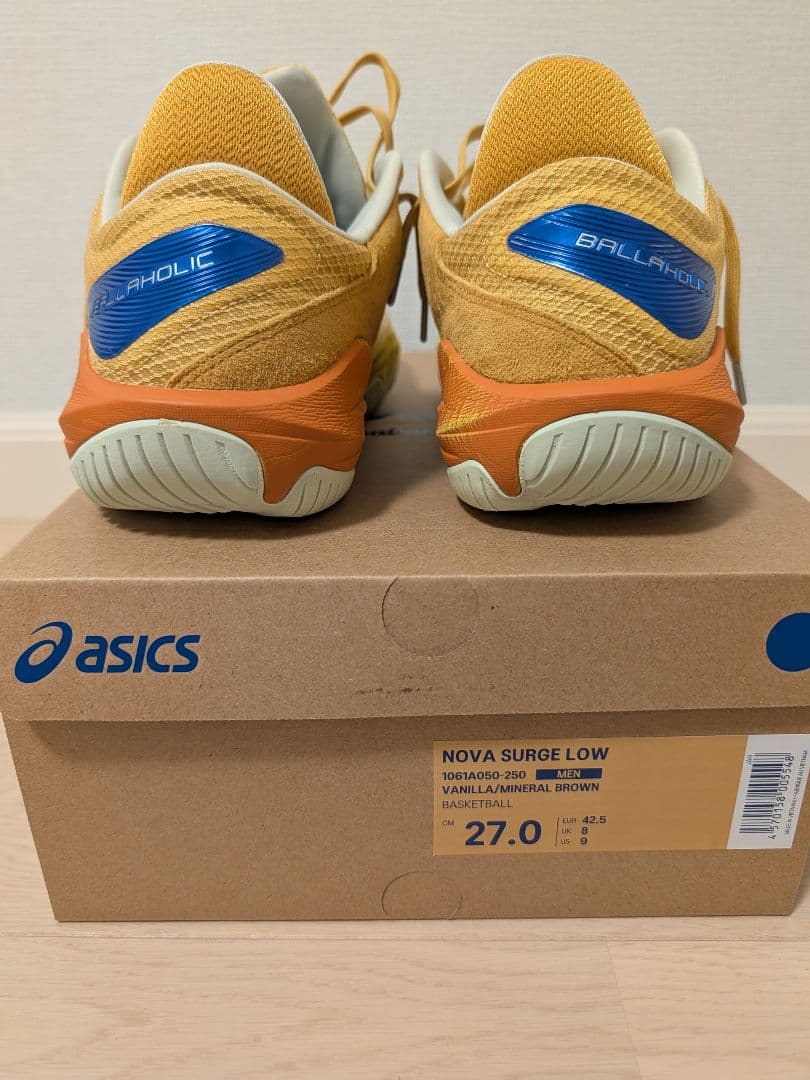 シューズ(男性用) ASICS NOVA SURGE LOW