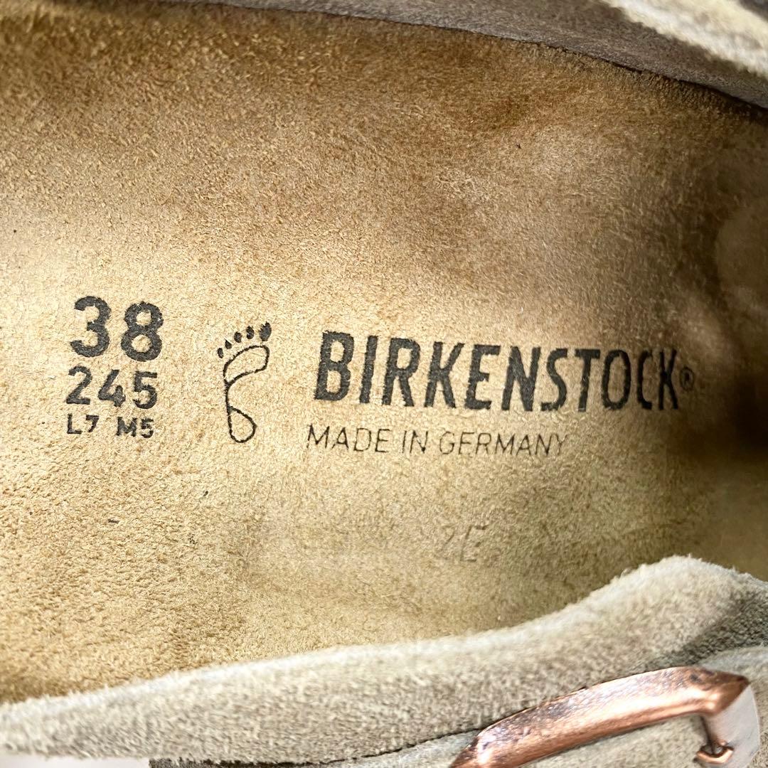 ほぼ未使用✨ BIRKENSTOCK ボストン スエード レザー トープ 38