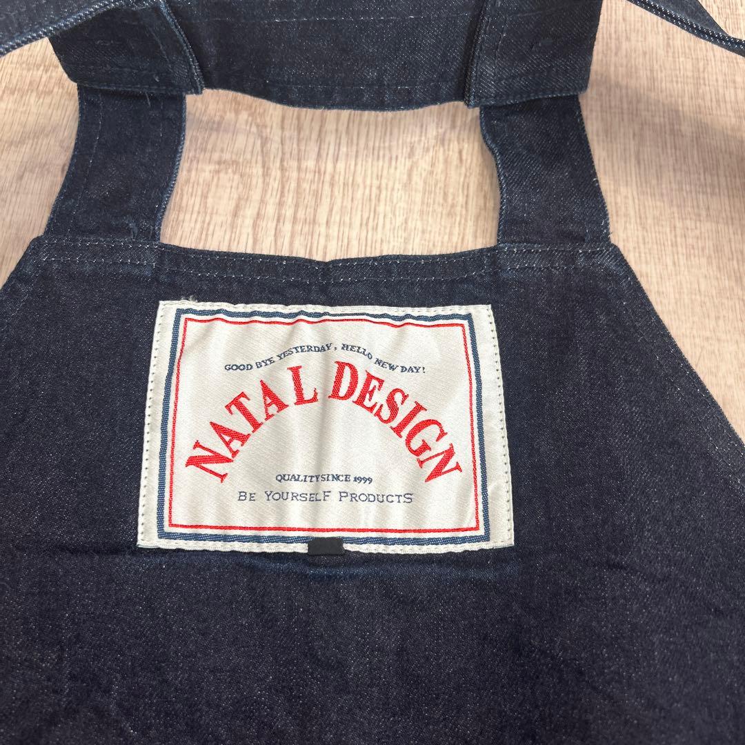 NATAL DESIGN ダークブルー オーバーオール