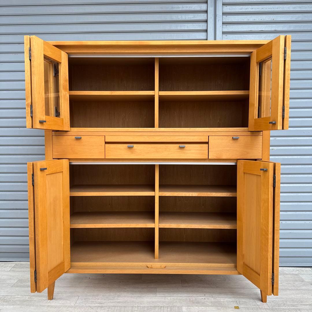 ACTUS 北欧スタイル リビングボード　カップボード　食器棚　希少