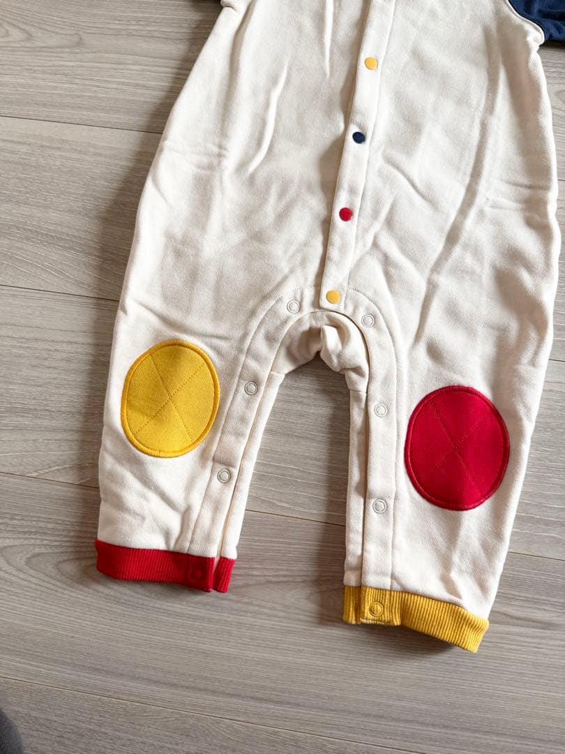 新品未使用 ミキハウス カバーオール80cm