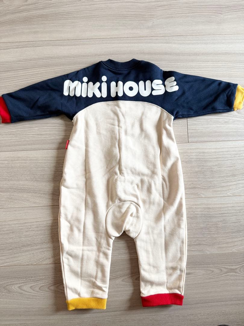 新品未使用 ミキハウス カバーオール80cm