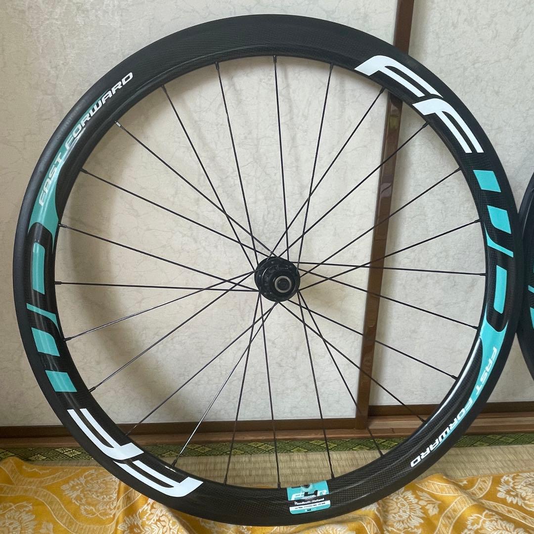 ビアンキ FFWD F4R チェレステ ホイール 前後セット