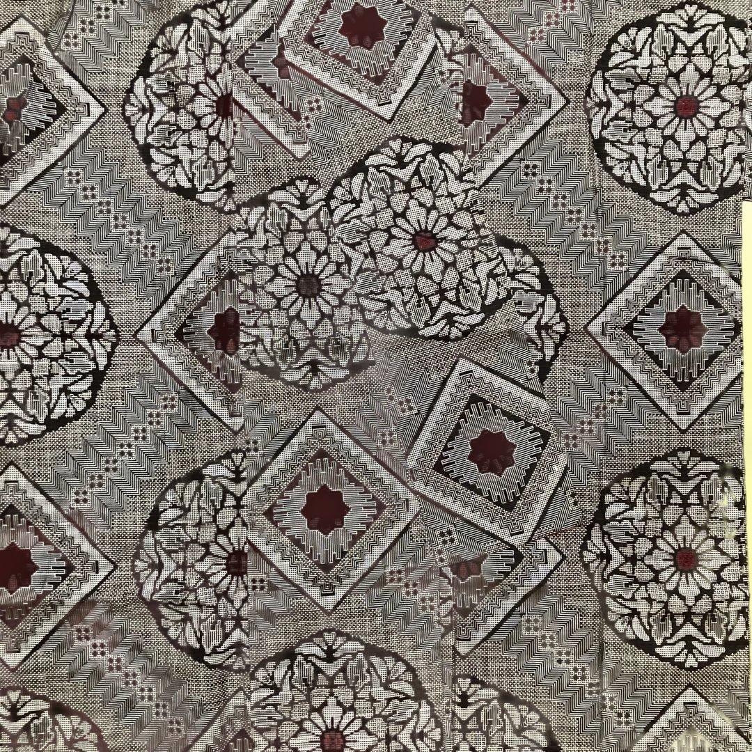 【最終値引】本場大島紬　龍郷大島　紬　正絹　泥染め　ヴィンテージ