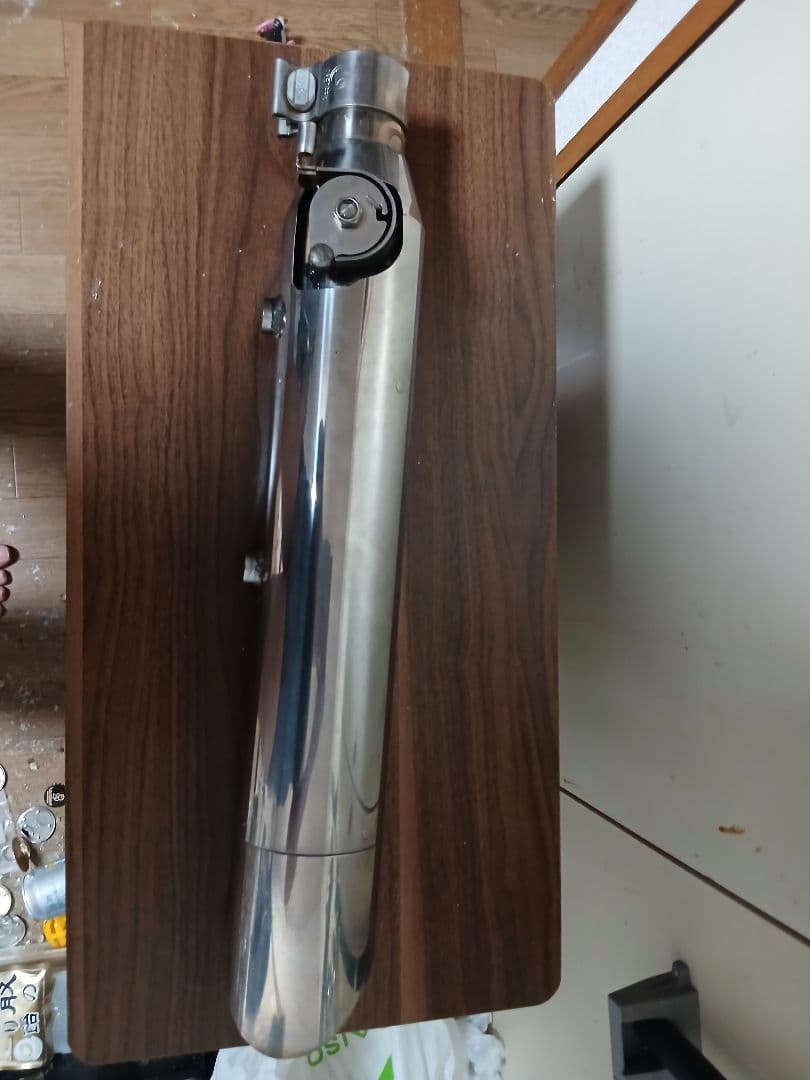 ハーレー ダブルヘッドマフラー TCソフテイル用 音量可変スリップオン 送料込み