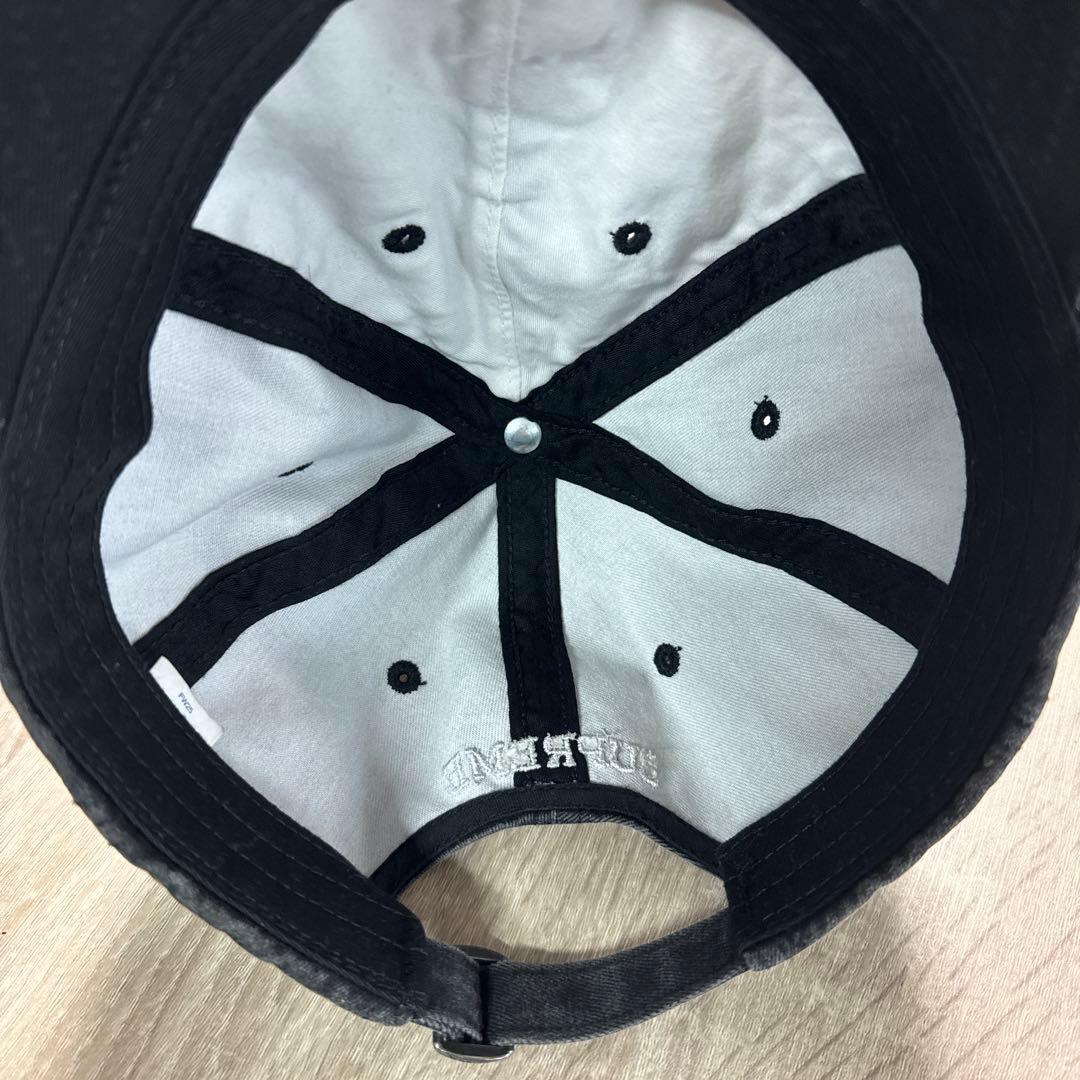 Supreme Pigment Sロゴ ブラックキャップ