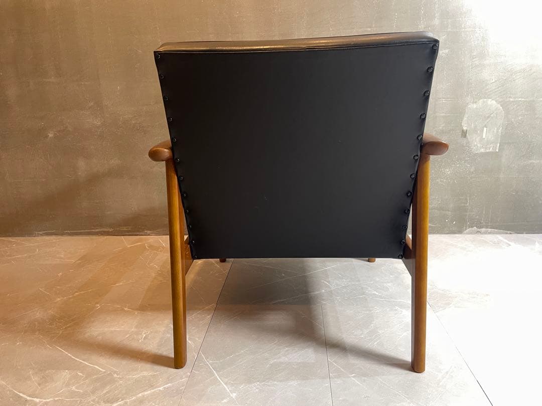 カリモク60 Kチェア 1シーター スタンダードブラック 50周年記念 数量限定