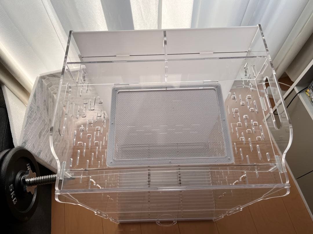 ジェックス GEX アクリルケージ 綺麗です。その他色々つけます。