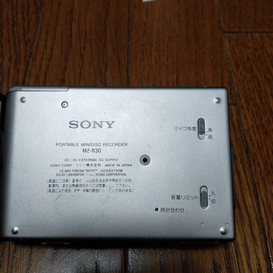 送料込み匿名配送　SONYソニーMDウォークマンMZ-R30 本体のみオマケ無し