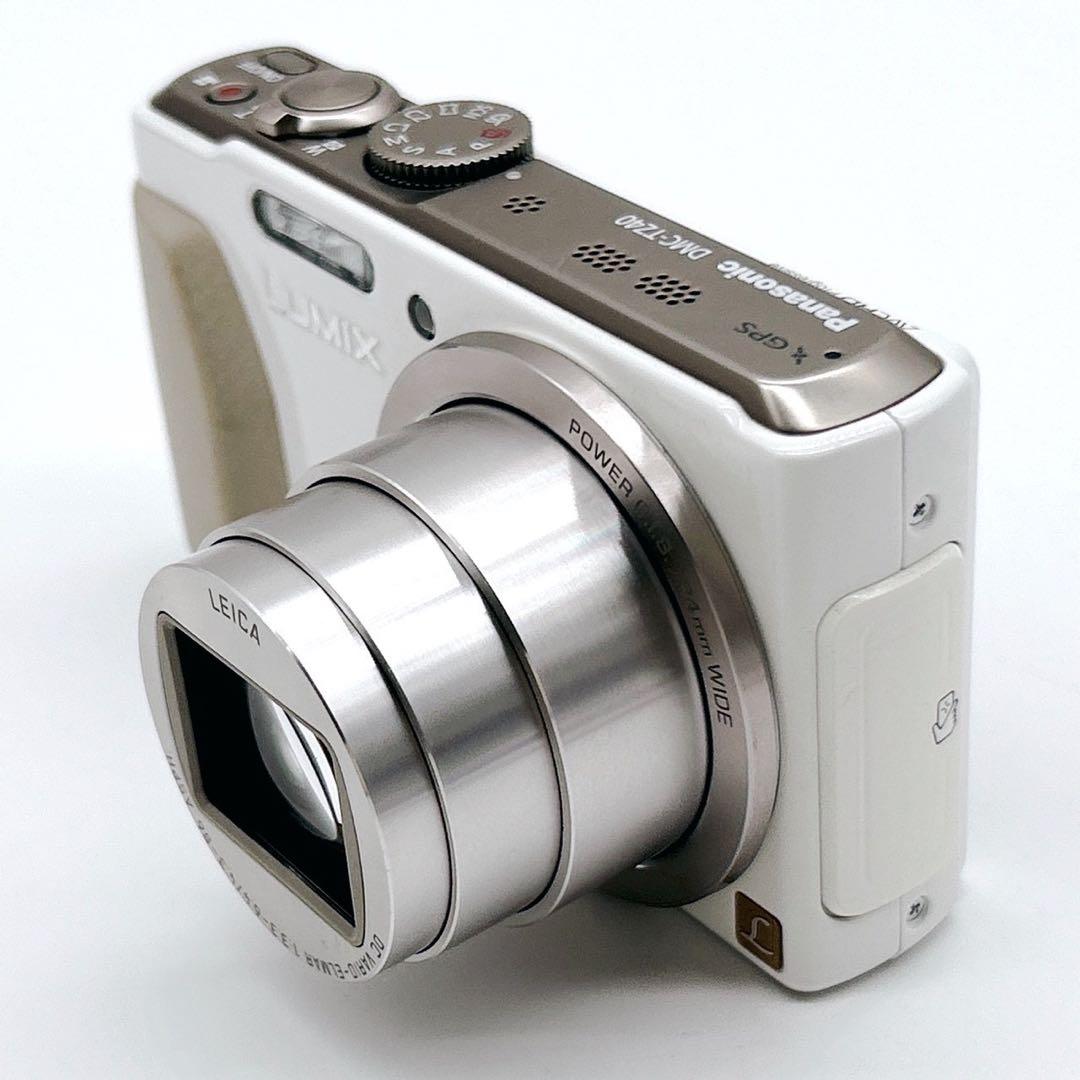 Panasonic LUMIX DMC-TZ40 ホワイト デジカメ