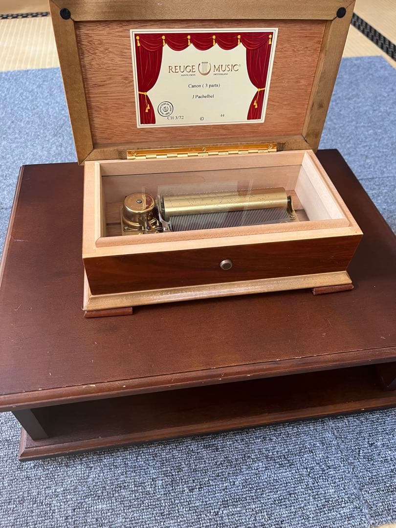 REUGE MUSIC リュージュ72弁オルゴール カノン3パート