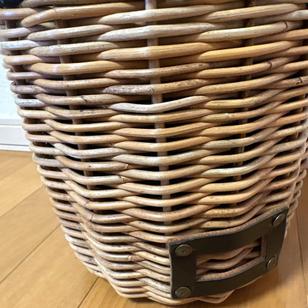 エバゴス　ファー付きカゴバッグ