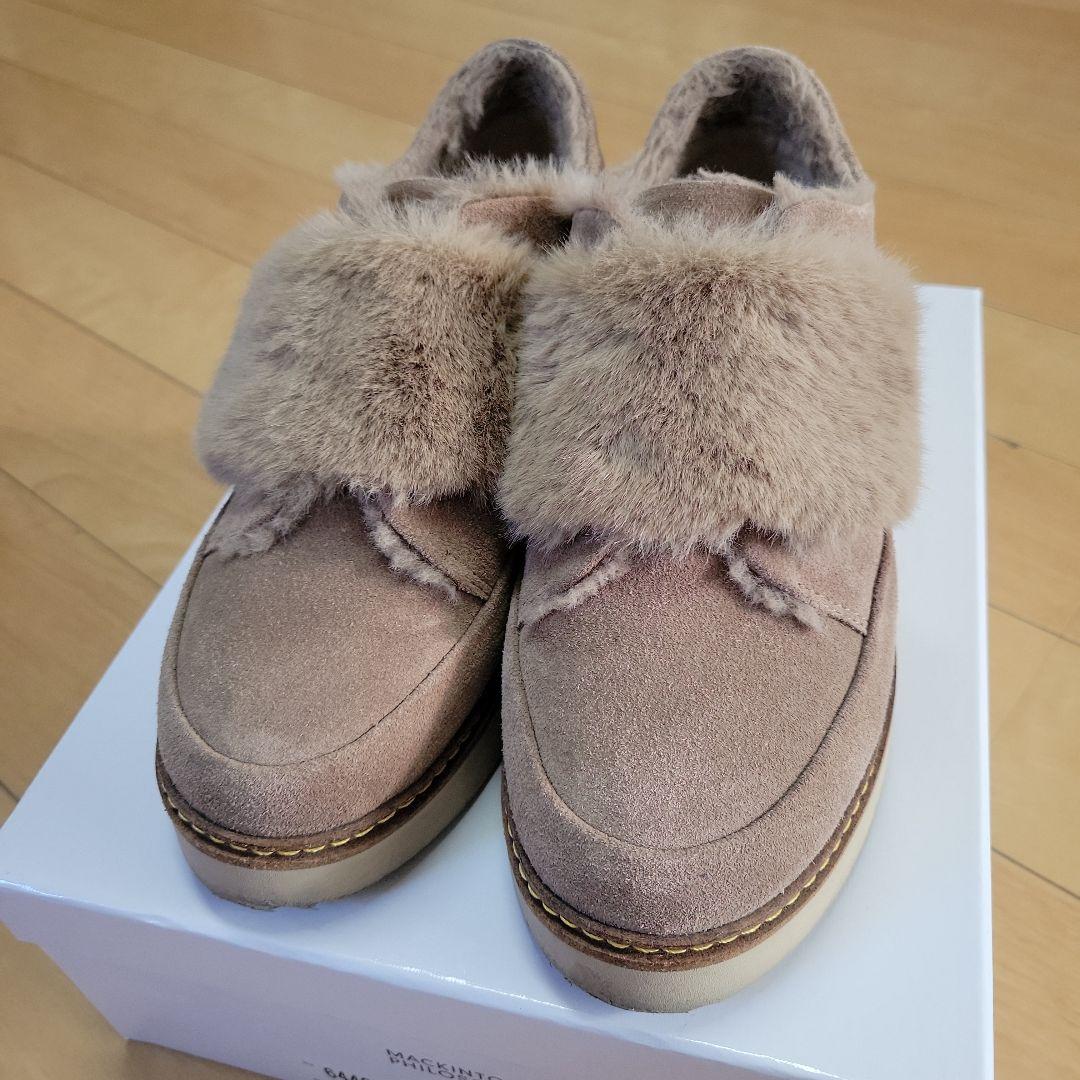 マッキントッシュ フィロソフィー 　本革　厚底シューズ　23cm