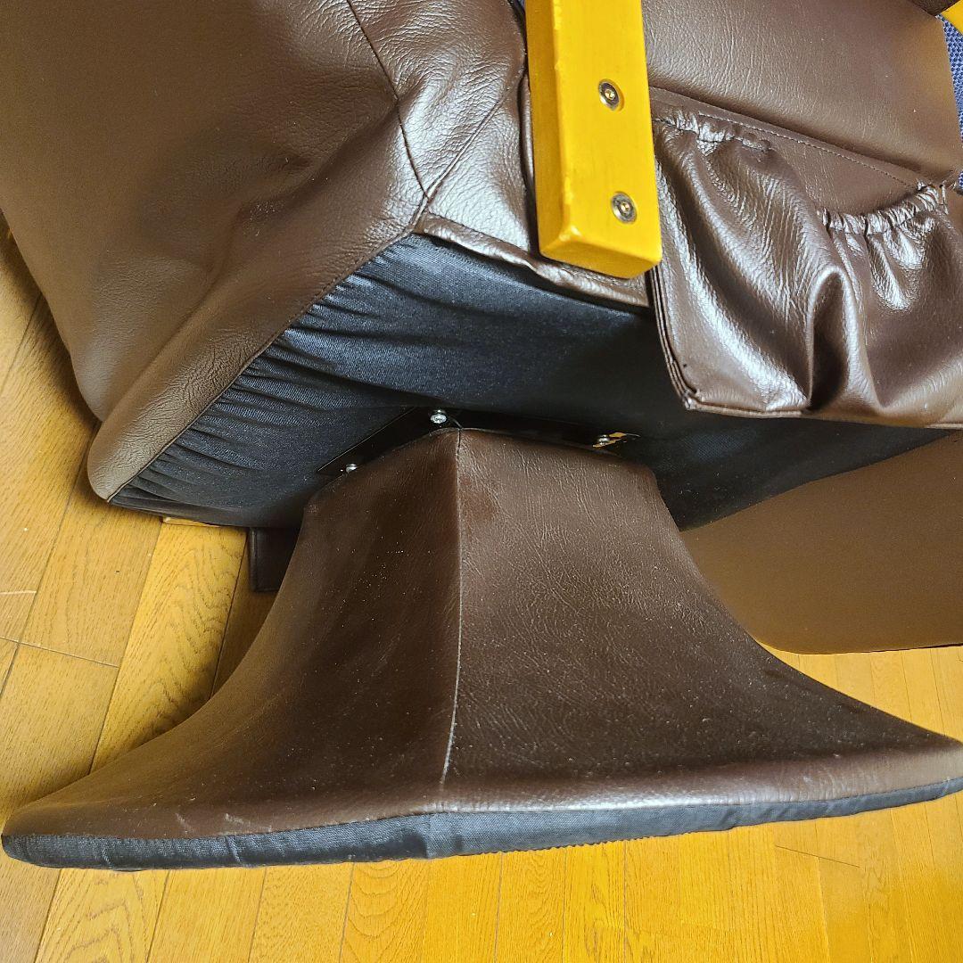 回転式　リクライニングチェア オットマン一体型 美品 5段階　パーソナルチェア