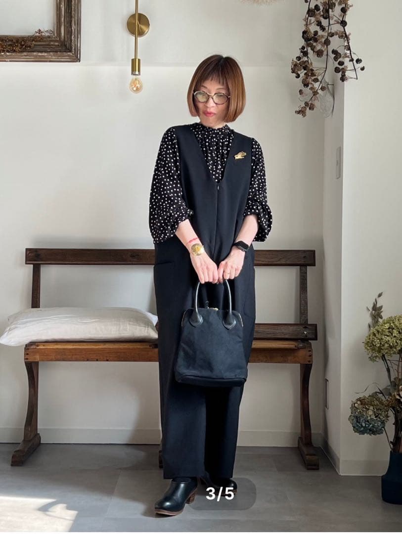 kubosanmade スタンドカラーチュニック