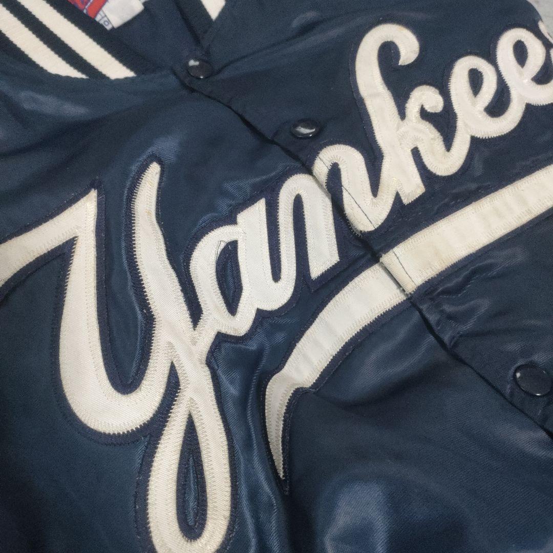 New York ヤンキース スタジャン ナイロン ネイビー starter