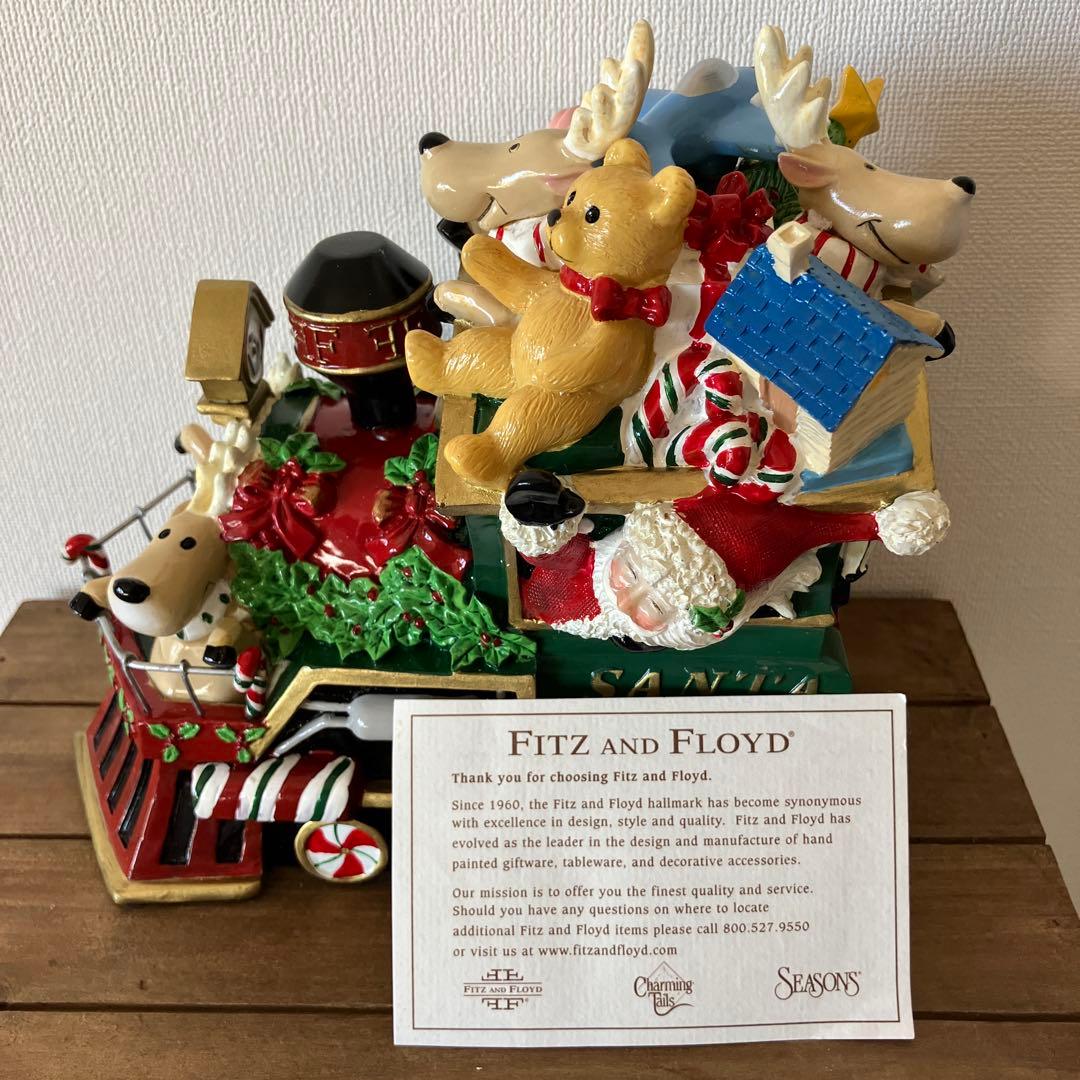 Fitz and Floyd Santa Express　オルゴール　クリスマス