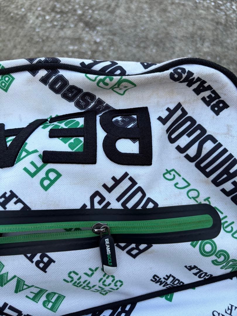 BEAMS GOLF キャディバッグ・ヘッドカバーセット　マルチロゴ　ビームス