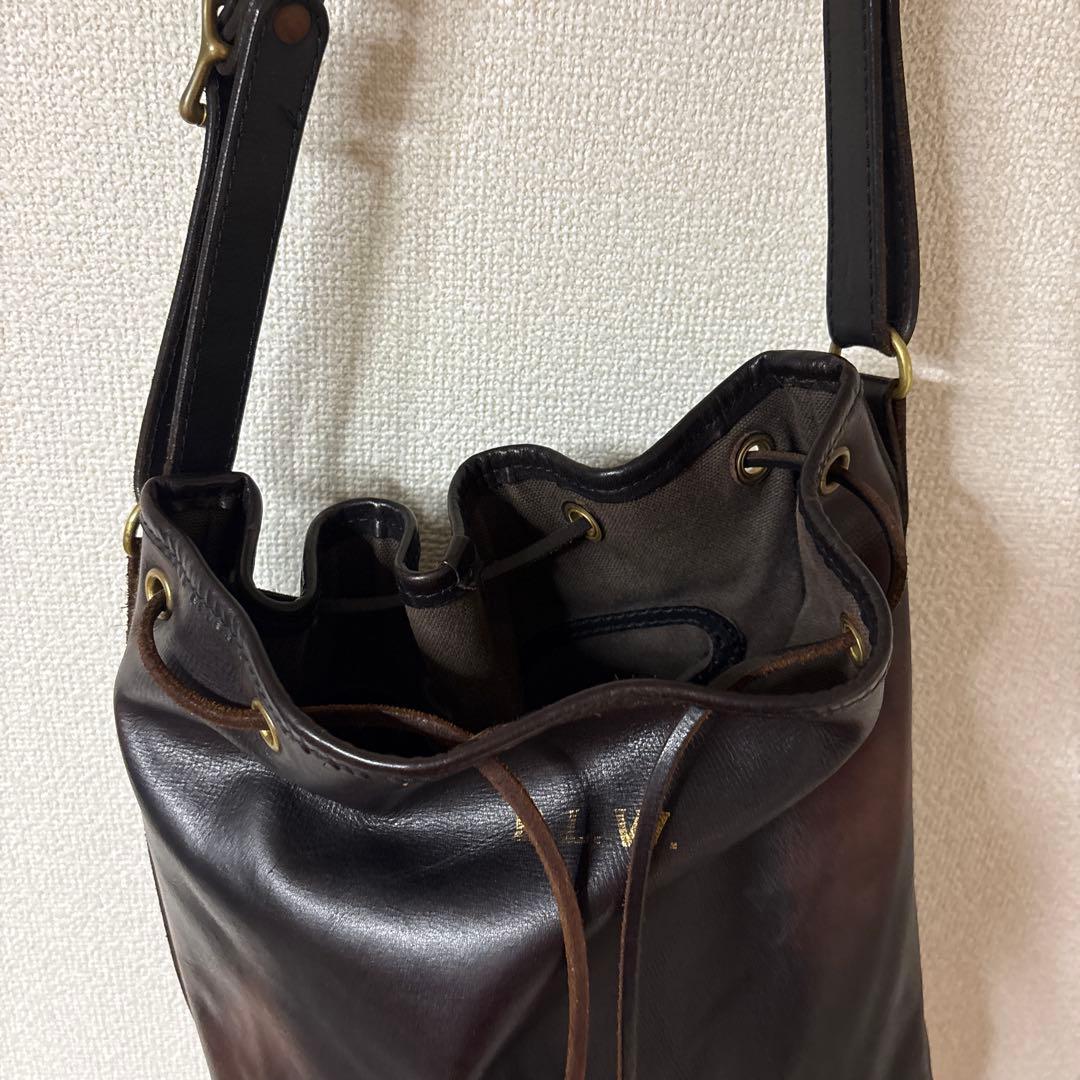 vasco 巾着バッグ　ショルダーバッグ