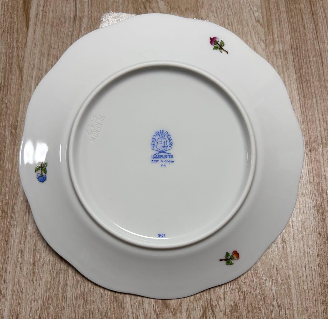 ヘレンド HEREND ヴィクトリア プレート 2枚セット！