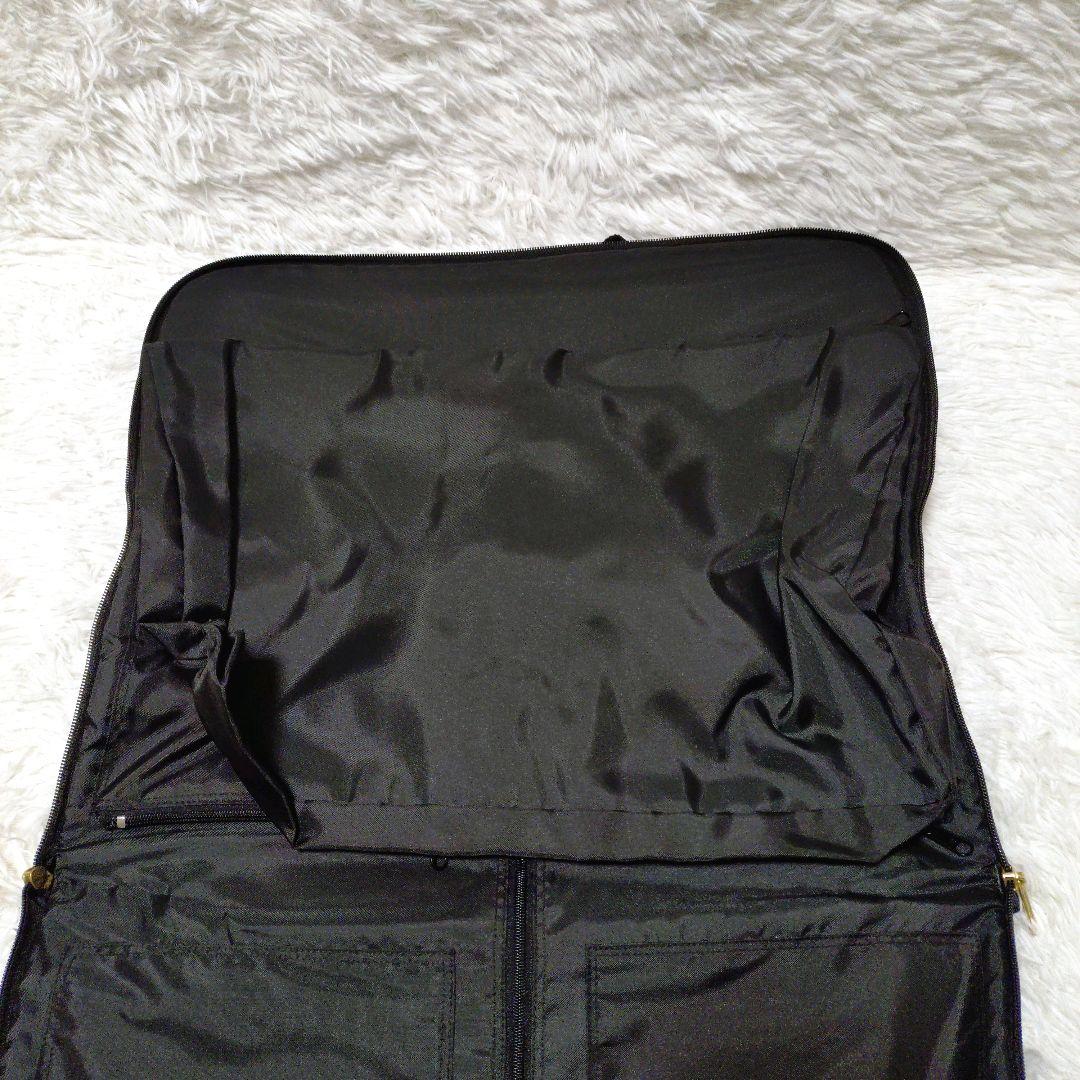 ANADESIGN スーツ入れ ガーメントバッグ ブラック ゴールド 出張