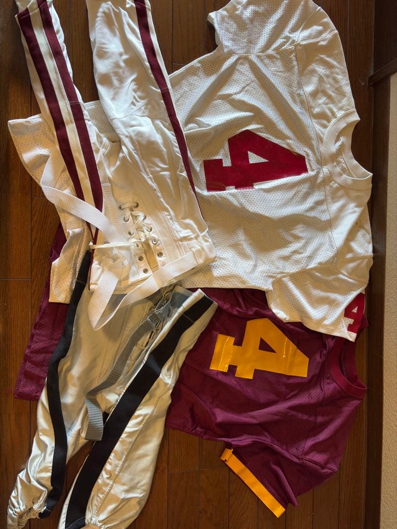 アメフト防具　ユニフォーム　バック　まとめ売り