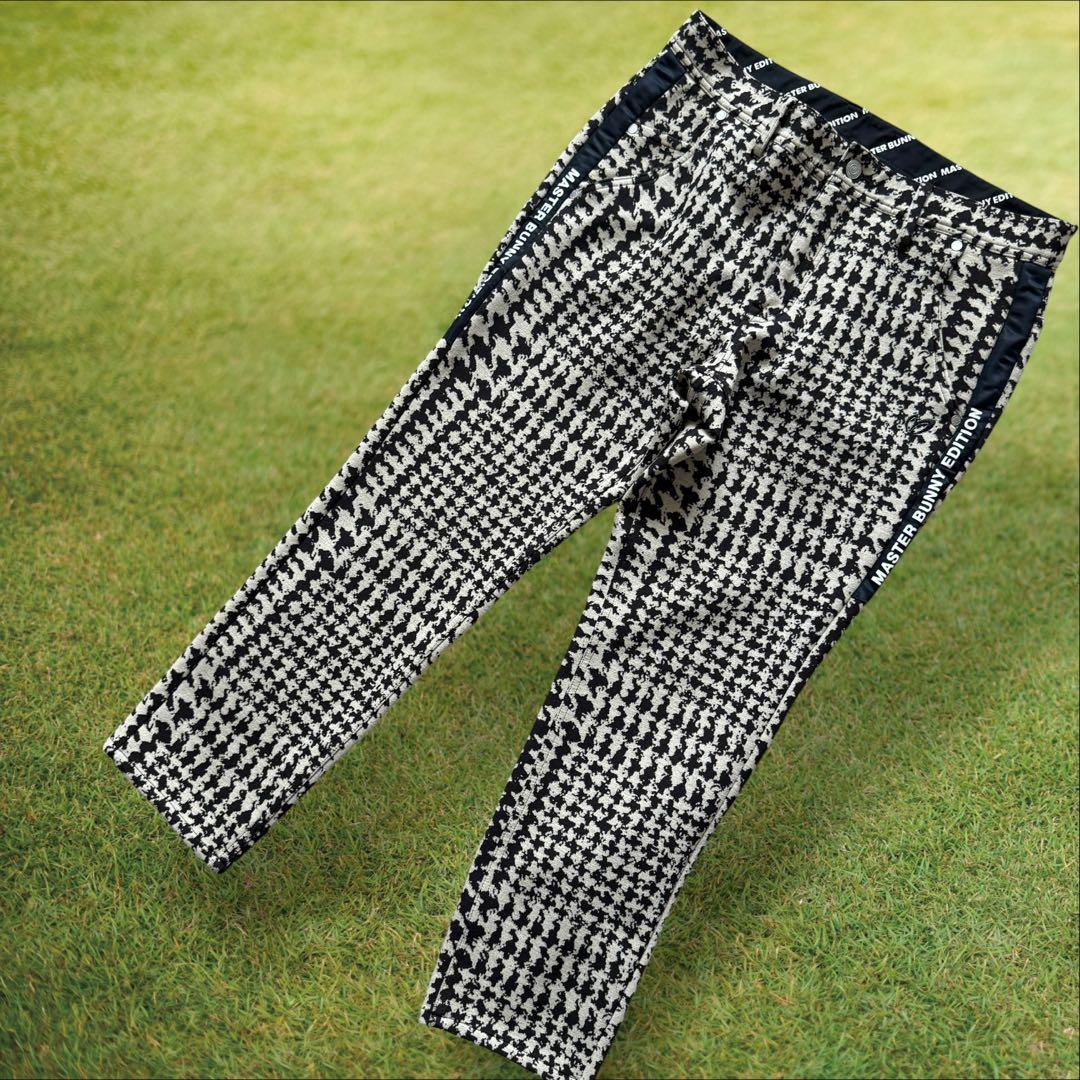 現行モデル　マスターバニー　パンツ　L〜XL相当相当　総柄　茶　焦茶　5