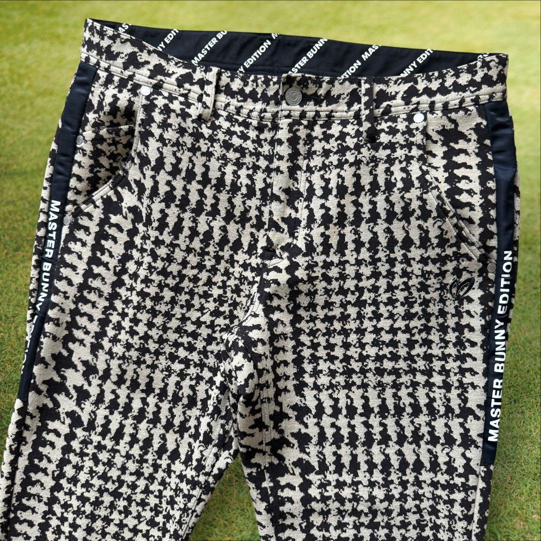 現行モデル　マスターバニー　パンツ　L〜XL相当相当　総柄　茶　焦茶　5