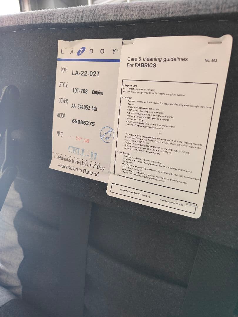 LA-Z-BOY レイジーボーイ リクライニングソファ 1人用