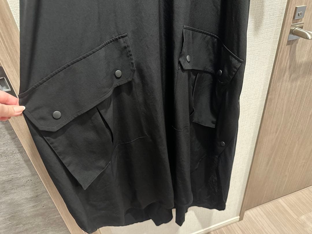 Ground Y フード付　ポンチョ　チュニック　半袖　　　ユニセックス